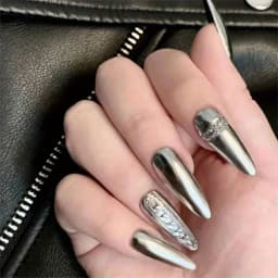 1pc Chrome Nail Powder Nail Art Powder Nail Glitter Mirror Effect Nail Powder Metal Powder for DIY Nail Art Decorations 6 Colors