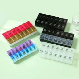 New Travel Pill Case Weekly Portable Organizer Box 7 Days 14 Grids Pills Container Storage Tablets Vitamins Medicine Fish Oils