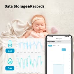 Tuya Zigbee 3.0 Temperature And Humidity Sensor Remote Monitor By Smart Life APP Battery Powered Work With Alexa Google Home