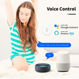 Tuya Zigbee 3.0 Temperature And Humidity Sensor Remote Monitor By Smart Life APP Battery Powered Work With Alexa Google Home