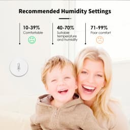 Tuya Zigbee 3.0 Temperature And Humidity Sensor Remote Monitor By Smart Life APP Battery Powered Work With Alexa Google Home