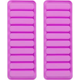 Long Strip Silicone Mold 10 Cavity Finger Shaped Chocolate Rectangular Cereal Chocolate Bar Cookie Ice Cube Trays Baking Tools