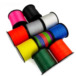 GHOTDA LURE FISH X8 Fishing Lines 300M 100M 8 Strands Braided Wires Multifilament PE Line for Carp Fishing Cord 18LB-78LB Smooth