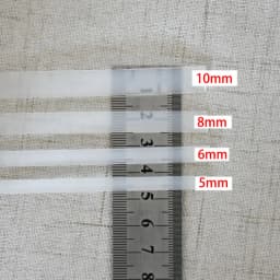 5/10m/Rolls 5-10mm Wide Plastic Boning Corset Webbing Boning,Plastic Boning for Sewing Sew for Wedding Dress Nursing Caps