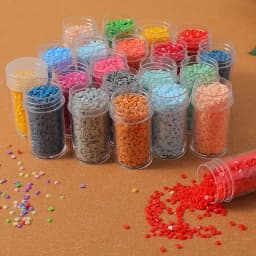 30pcs Bead Storage Bottle, Accessories Organizer, DIY Diamond Painting Organizer Tools, Rhinestone Mosaic Art Mini Storage Conta