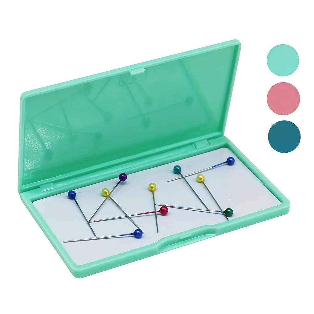 1Pc Magnetic Needle Storage Case Rectangle Sewing Needle Holder Pincushion Case Organizer for Storage Sewing Tool Accessories