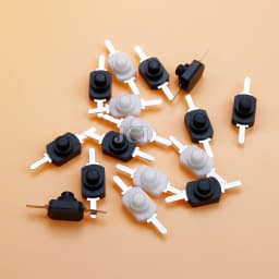 10PCS/Lot 12*8MM DC 30V 1A On Off Mini Push Button Switch for Electric Torch 1208YD Self Locking