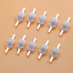 10PCS/Lot 12*8MM DC 30V 1A On Off Mini Push Button Switch for Electric Torch 1208YD Self Locking