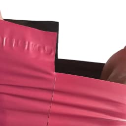 50Pcs New Biodegradable  Brown Red Express Packing Bag Thicken Logistics Waterproof Clothing Mailing Postal Bags Courier Pouch