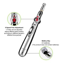 3/5-in-1 Massage Acupuncture Pen Electronic Acupuncture Point Pen Laser Meridian Energy Pulse Massage Pen MultiFunction Massager