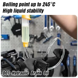 LEBYCLE Bicycle Brake Mineral Oil 60ML DOT Hydraulic Brake Oil 60ML For Shimanod MGUARA Tektro Bike Hydraulic Brake Systems
