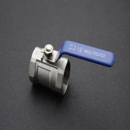 Plumbing Connection Ball Valve Switch Female Threaded Stainless Steel Faucet SS304 BSPT 1/4' 3/8' 1/2' 3/4' 1' 1-1/4' 1-1/2'