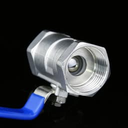 Plumbing Connection Ball Valve Switch Female Threaded Stainless Steel Faucet SS304 BSPT 1/4' 3/8' 1/2' 3/4' 1' 1-1/4' 1-1/2'