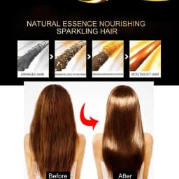 Hair Styling Serum for Frizzy & Dry Hair Rose Essence Oil Capsules Leave-in Anti Frizz Conditioner Repairs Dry, Damaged Hair