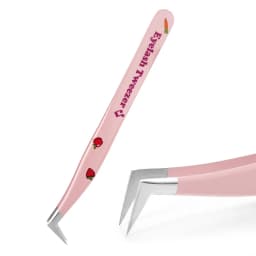 Eyelash Extensions Tweezers False Eyelashes Stainless Steel Tweezers High Precision 3D Lashes Extension Tweezer Makeup Tools