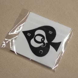QBBC English Letter Cuckold Temporary Tattoos, Adult Waterproof Sticker.