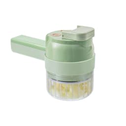 Vegetable Chopper 1PC Household Multifunctional USB Rechargeable Garlic Beater Cooker Peeler Brush Dish Whisk Handheld Cooker