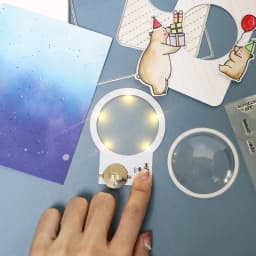 3pcs Halo Lights & Easy Lights for Making Light-Up Cards Craft 2/3/4Pcs/set Self-Adhesive Light-Up Units with Warm White Leds
