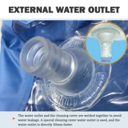 Suitable for 24000-36000 Btu Large Air Conditioning Water Cover Set Cleaner with Water Pipe Conditioner Waterproof Cleaning Kit