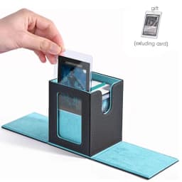 100+ New Card Storage Box TCG MT Board Game Commander Card Carrying Organizer Box Transaction 3 'X4' Double Open Top Box