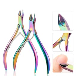 6mm Blade Fingernail Toenail Cuticle Nipper Trimming Stainless Steel Nail Clipper Cutter Cuticle Scissors Plier Manicure Tools
