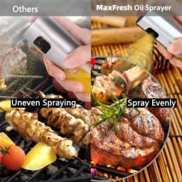 Glass Oil Sprayer for Cooking Olive Spray Mister for Salad BBQ Kitchen Baking Empty Vinegar Bottle