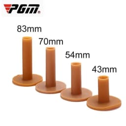 PGM 4pcs Training Practice Tee Mat Golves Ball Hole Holders Beginner Trainer Practice Rubber Golf Tee Holder QT001