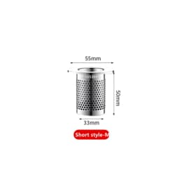 Stainless Steel Floor Drain Filter Hair Catcher Shower Sink Strainer Kitchen Sink Anti-clog Filter Bathroom Facilities
