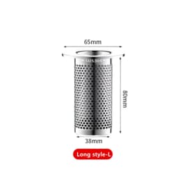 Stainless Steel Floor Drain Filter Hair Catcher Shower Sink Strainer Kitchen Sink Anti-clog Filter Bathroom Facilities