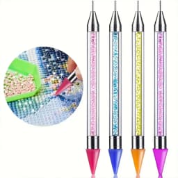 Waxless Diamond Painting Tool, Double Tip Clay Free Professional Design, Suitable for 5D DIY Painting Crafts Cross Stitch