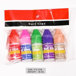 10/5/1pcs Extra-Strong Nail Glue Quick Dry Nail Tips Adhesive Acrylic Nail Glue Professional DIY Rhinestone False Nail Glue