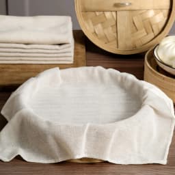 2pcs Cotton Steamer Cloth High Density Curd Cloth Filter Soybean Milk Cloth Filter Residue Gauze Insulation Cover Kitchen Tools