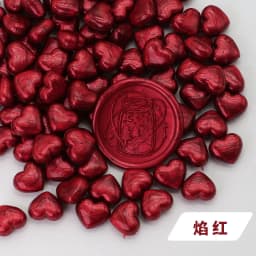 100pcs Heart-Shaped Sealing Wax Beads for Wax Seal Stamp, Great For Embellishment Of Card Envelope, Wedding Invitation