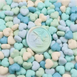 100pcs Heart-Shaped Sealing Wax Beads for Wax Seal Stamp, Great For Embellishment Of Card Envelope, Wedding Invitation