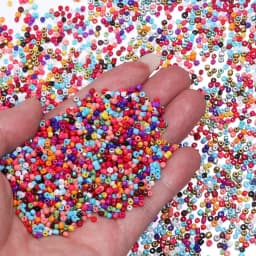 1000Pcs/Lot 2-4mm Glass Seed Beads Round Spacer Loose Beads For DIY Crafts Material Ornament Making Clothing Charm Accessories