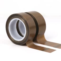 PTFE Tape Adhesive Cloth Width 5~100mm Thickness 0.13mm 0.18mm Insulated Vacuum High Temperature Resistant Sealing PTFE Tapes