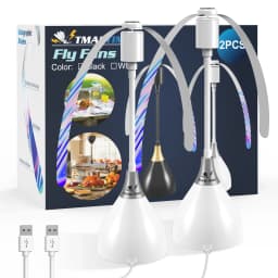 2PC/3PC fly repelling fan, USB interface insect repelling fan, portable table fan, suitable for picnics gatherings, barbecues