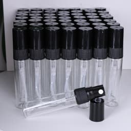 Special Sale 50/Piece 5ml Transparent High Quality Glass Perfume Bottle Spray Bottle mini Portable Travel Sub-Bottle