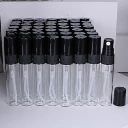 Special Sale 50/Piece 5ml Transparent High Quality Glass Perfume Bottle Spray Bottle mini Portable Travel Sub-Bottle