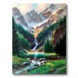 5D Diamond Art Painting Aurora Landscape Mosaic Embroidery Cross Stitch Kit Full Round Rhinestone Diy Wall Home Decor Gift