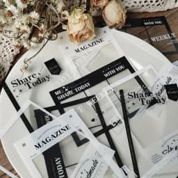 15 Sheets Of Transparent Retro Adhesive Collage Hand Account Decoration Material Sticker Pack, Album Scrapbooking Decor Supplies