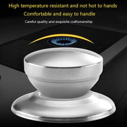 Replacement Stainless Steel Universal Pot Accessories Pan Lid Grip Anti Scalding Knob Handle Cover Kitchen Cookware Supplies