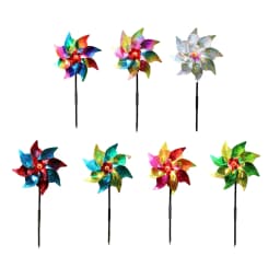 1-5Pcs Bird Repeller Windmill Reflective Sparkly Bird Deterrent Pinwheels Bird Scarer Animal Repeller Outdoor Garden Decoration