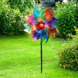 1-5Pcs Bird Repeller Windmill Reflective Sparkly Bird Deterrent Pinwheels Bird Scarer Animal Repeller Outdoor Garden Decoration