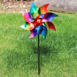 1-5Pcs Bird Repeller Windmill Reflective Sparkly Bird Deterrent Pinwheels Bird Scarer Animal Repeller Outdoor Garden Decoration