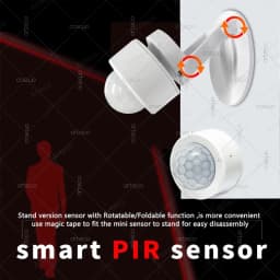 Zigbee PIR Motion Sensor Smart Human Body Movement Wireless Infrared Detector ZigBee Motion Sensor Smart Home Security Alarm