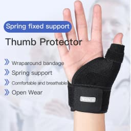 1PC Flexible Splint Wrist Thumb Support Brace for Tendonitis Arthritis Breathable Thumb Protector Guard Fits Right and Left Hand