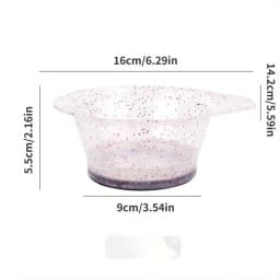 4pcs Hair Styling And Highlight Dyeing Set Sparkling Hair Dyeing Comb Oil Dyeing Brush Single Sided Soft Hair Pearl Dyeing Brush