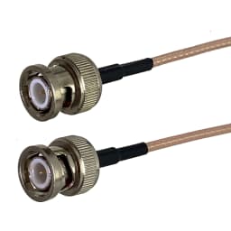 Cable BNC Male to BNC Male Plug Connector straight RG316 RF Jumper Pigtail 4inch~10M