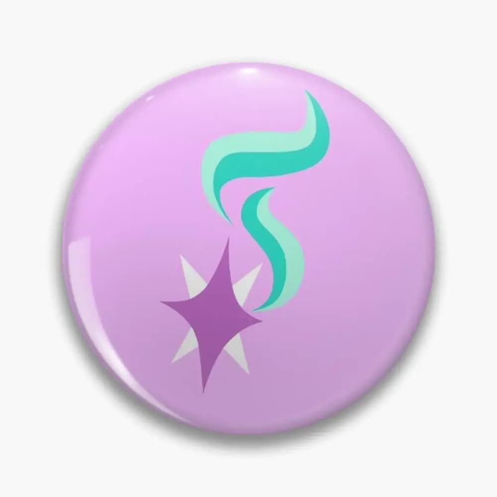Starlight Glimmer's Cutie Mark Pin Buttons Brooches Jewelry Accessory Customize Brooch Fashion Lapel Badges